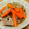 YJOU's cooksnap of when they made 豚肉＆大根＆人参のきんぴら風炒め♪.
