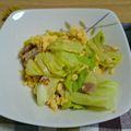 六弥えり's cooksnap of when they made 簡単！ふんわり玉子のキャベツ炒め.