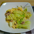 六弥えり's cooksnap of when they made 簡単！ふんわり玉子のキャベツ炒め.