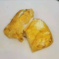 hd104's cooksnap of when they made 卵１個でもふっくら♡　巻かない厚焼き玉子.