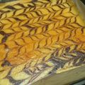 カラメルめる's cooksnap of when they made ミキサーで♪チョコマーブルチーズケーキ.