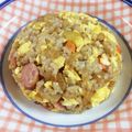 ハラダさん's cooksnap of when they made スタミナ！ ガーリックバター醤油炒飯.