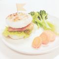 ＊ふうか＊'s cooksnap of when they made 超簡単！「基本のライスバーガー」.