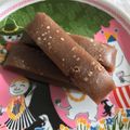arisukepon's cooksnap of when they made 米粉で簡単★黒糖ういろう★幼児のおやつに.