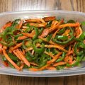 ＊はみ＊'s cooksnap of when they made お弁当にも♪人参とピーマンの豆板醤炒め.
