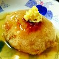もんBのごま和え's cooksnap of when they made 餡掛け蓮根餅.