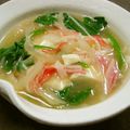 もりはん's cooksnap of when they made 豆腐とカニカマで☆やさしいトロトロ煮込み.