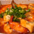 くっくのん's cooksnap of when they made えびとエリンギのトマトソース炒め.