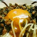 かりー子's cooksnap of when they made まぜるだけ❤簡単過ぎる❤納豆パスタ.