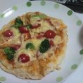 karin＊mama's cooksnap of when they made 簡単！フライパンでピザ＾＾☆.