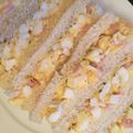 ★ぺっこ★'s cooksnap of when they made 我が家の絶品卵ハムサンド.