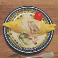 ワイルドお姉ちゃん's cooksnap of when they made 少し和風♡きのこのクリームオムライス♪.