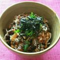 あーこ姐's cooksnap of when they made 究極のこんにゃく納豆丼！.