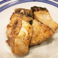 いるかくゆら's cooksnap of when they made ブリのあらでマヨ豆板醤炒め・レンジ５分.