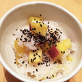 初心者＊'s cooksnap of when they made 我が家の定番♡さつまいもご飯.