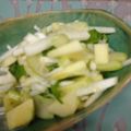 Uchinochie's cooksnap of when they made セロリと大根とリンゴのサラダ.