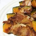 ゆみゆみかりん's cooksnap of when they made かぼちゃの豚肉巻き.