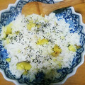 うちの子カエル's cooksnap of when they made 白だしでおいし～ぃ♪さつまいもごはん☆.