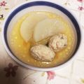 あぽろ．'s cooksnap of when they made 鶏肉と大根の煮物＊ほんのり生姜の香り.