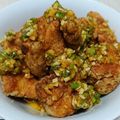 クック8PYQJR☆'s cooksnap of when they made 油淋鶏.
