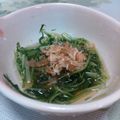 SAVER919's cooksnap of when they made ちょっとひと手間、出汁香る水菜おひたし！.