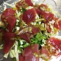 マリーS's cooksnap of when they made 簡単おつまみ♡マグロの中華風カルパッチョ.