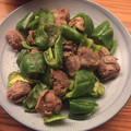 からぶ's cooksnap of when they made 砂肝とピーマンの昆布だし&ポン酢炒め♪.