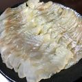 ネネのパパ's cooksnap of when they made ひらめの昆布締め.