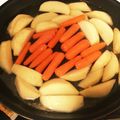 ゆみこたけ's cooksnap of when they made 人参とジャガイモのグラッセ.