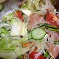 ぽっちぽっちぽっち's cooksnap of when they made キャベツと生ハムのデリ風サラダ☆.