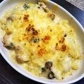 myuk0's cooksnap of when they made きのこと鶏肉のグラタン.