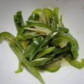 こくぼっち's cooksnap of when they made おつまみにも☆ﾋﾟｰﾏﾝと茗荷の味噌和え.