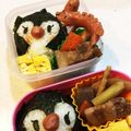 ☆＊aki＊☆'s cooksnap of when they made お弁当に♪簡単ペンギンおにぎり♪.