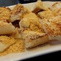 medysnb's cooksnap of when they made 簡単♪フライパンでオヤツきな粉パン♪.