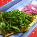 chako106HM's cooksnap of when they made 鯖のゴマ味噌風味焼き香味野菜のっけ.