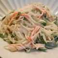 スタイリッシュママ's cooksnap of when they made 朝でも簡単♪カニカマ胡瓜チリマヨサラダ.