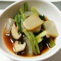 natsu_i's cooksnap of when they made 簡単！あと一品♪小松菜と蒟蒻と椎茸の煮物.