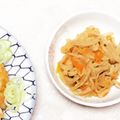BchiPeRko's cooksnap of when they made 栄養たっぷり♪高野豆腐入りの切り干し大根.