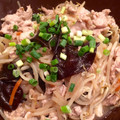 ゆっきい９'s cooksnap of when they made 豚肉のもやしとキクラゲのオイスター炒め♪.