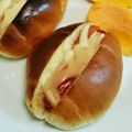 シナモシナモ's cooksnap of when they made チーズホットドッグ.