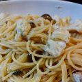 あつきゆづき's cooksnap of when they made 簡単☆鮭缶のクリームパスタ.