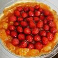 ころちゃんママ07's cooksnap of when they made クリームが美味しい！！いちごのタルト.
