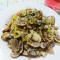 うたかた。's cooksnap of when they made 豚肉ときのこのクリームパスタ。.