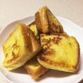 hash五阡円屋絽地's cooksnap of when they made カフェ風♡我が家のフレンチトースト！.