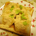 みるきー猫ちゃん's cooksnap of when they made ほんわか塩きな粉✾ 梨トースト.