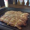よねこやん's cooksnap of when they made レンコン入り☆たっぷり野菜のお好み焼き.