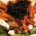 ＊にょにょん＊'s cooksnap of when they made 納豆キムチ豆腐☆サラダ.