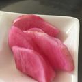 zrose's cooksnap of when they made 赤かぶの甘酢漬け.