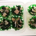 お茶美味しい's cooksnap of when they made お弁当に♪ハムとほうれん草のバター炒め♪.