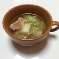 KANON20107's cooksnap of when they made 簡単！白菜とベーコンのあったかスープ.
